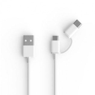 Кабель Xiaomi ZMi AL511 USB - Type-C/Micro USB 2 in 1 (30 см)